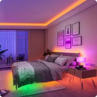 Govee WiFi RGBIC Smart PRO LED strip 5m - extra durabil Govee WiFi RGBIC Smart PRO LED strip 5m - extra durabil
