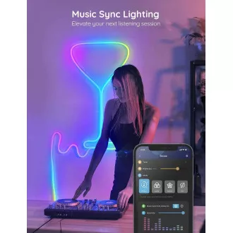 Govee Neon SMART bandă flexibilă cu LED-uri - RGBIC