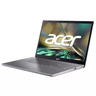 ACER NTB Aspire 5 (A517-53-55LG) - i5-1235U, 17,3" FHD IPS Anti-Glare, 16GB, 512GBSSD, grafică Iris Xe, W11PRO, gri
