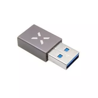 Adaptor FIXED USB-C la USB-A, gri Adaptor FIXED USB-C la USB-A, gri