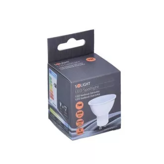 Bec cu LED Solight, spot, 7W, GU10, 6000K, 595lm, alb