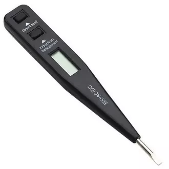 Tester de lumină, LCD, tensiune C: 12 - 230V