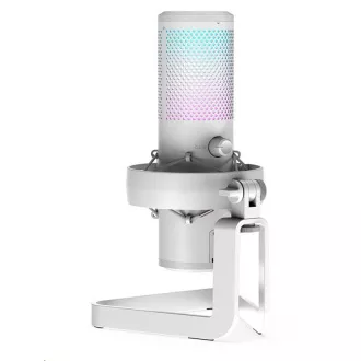 SPC Gear Microfon AXIS Microfon de streaming Onyx White USB SPC Gear Microfon AXIS Microfon de streaming Onyx White USB