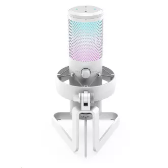 SPC Gear Microfon AXIS Microfon de streaming Onyx White USB SPC Gear Microfon AXIS Microfon de streaming Onyx White USB