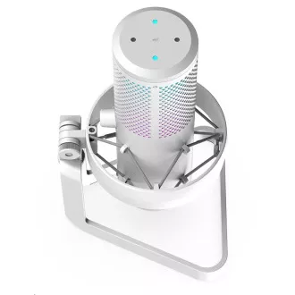 SPC Gear Microfon AXIS Microfon de streaming Onyx White USB SPC Gear Microfon AXIS Microfon de streaming Onyx White USB