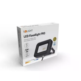 Reflector LED Solight PRO, 10W, 920lm, 5000K, IP65