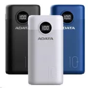 ADATA PowerBank AP10000 - baterie externă pentru mobil/tabletă 10000mAh, negru (37Wh) USB-C