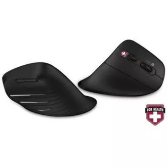 CONNECT IT FOR HEALTH Mouse vertical ergonomic Verti TriMode, fără fir, negru