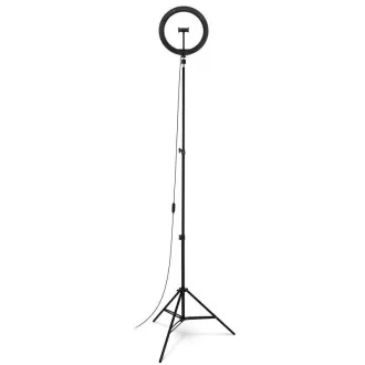 CONNECT IT Selfie12Ring circular de 12" cu LED   trepied 2, 1 m