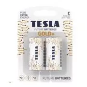 BATERII TESLA C GOLD  (LR14 / BLISTER FOIL 2 BUC)