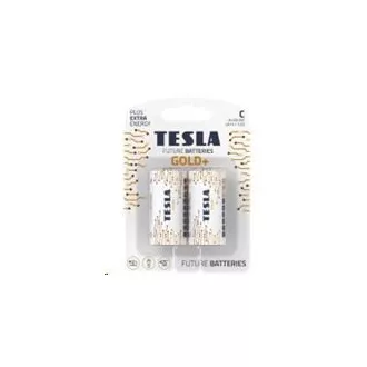 BATERII TESLA C GOLD  (LR14 / BLISTER FOIL 2 BUC)