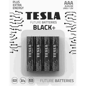 BATERII TESLA AAA BLACK  (LR03 / BLISTER FOIL 4 BUC)