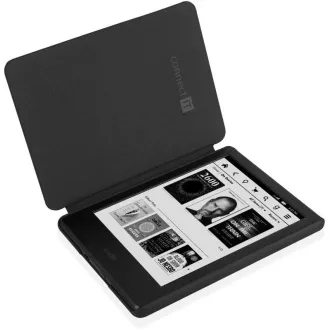 Husă CONNECT IT pentru Amazon Kindle 2021 (a 11-a generație), DOODLE negru