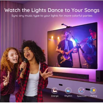Televizor Govee DreamView 75-85" SMART LED cu iluminare din spate RGBIC Televizor Govee DreamView 75-85" SMART LED cu iluminare din spate RGBIC