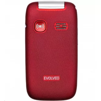 EVOLVEO EasyPhone FP, telefon mobil rabatabil de 2,8" pentru seniori cu suport de încărcare, roșu EVOLVEO EasyPhone FP, telefon mobil rabatabil de 2,8" pentru seniori cu suport de încărcare, roșu