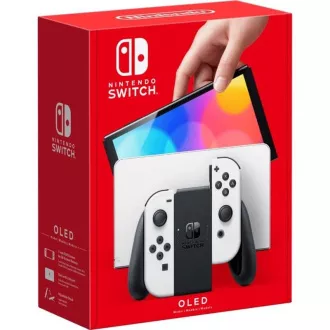 Nintendo Switch - Model OLED (alb) Nintendo Switch - Model OLED (alb)