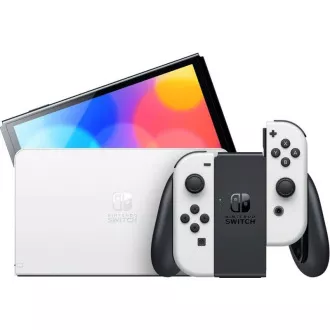 Nintendo Switch - Model OLED (alb) Nintendo Switch - Model OLED (alb)