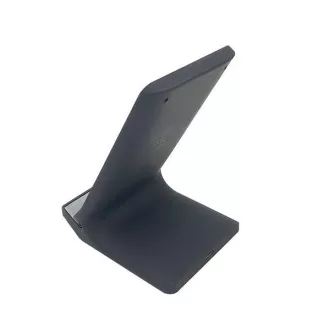 GEMBIRD Încărcător QI fără fir, 10W, cu suport, negru GEMBIRD Încărcător QI fără fir, 10W, cu suport, negru