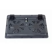 GEMBIRD Suport pentru laptopuri NBS-2F15-05, pentru laptopuri de până la 15, 6", LED, negru