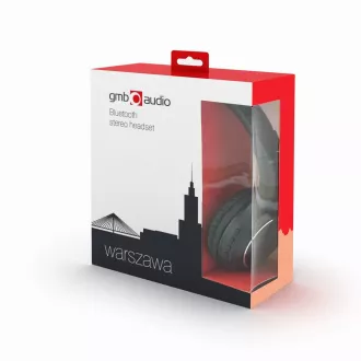 Căști GEMBIRD cu microfon Warszawa, Bluetooth, negru Căști GEMBIRD cu microfon Warszawa, Bluetooth, negru