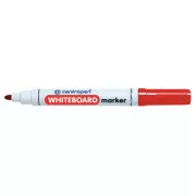 Marker Centropen 8559 pentru table albe varf cilindric rosu 2,5 mm