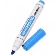 Marker Centropen 8559 pentru table albe varf cilindric albastru 2,5 mm