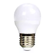Bec cu LED Solight, miniglob, 6W, E27, 6000K, 510lm