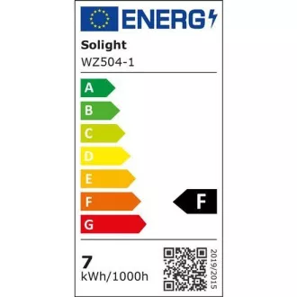 Bec cu LED Solight, formă clasică, 7W, E27, 3000K, 270°, 595lm