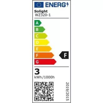Solight bec cu LED G9, 2, 5W, 3000K, 215lm