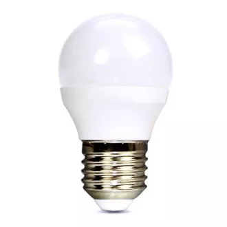 Bec cu LED Solight, miniglob, 6W, E27, 3000K, 510lm
