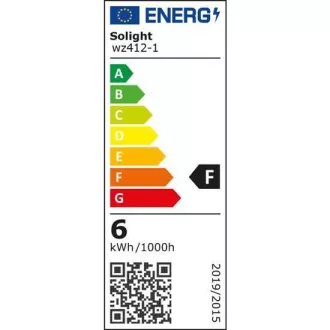 Bec cu LED Solight, miniglob, 6W, E27, 3000K, 510lm