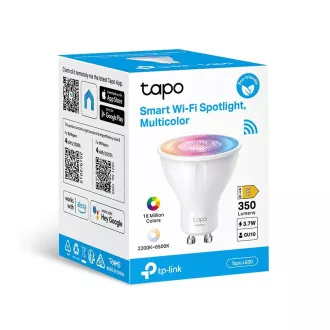 TP-Link Tapo L630 bec LED inteligent WiFi dimabil (culoare, 2200K-6500K, 350lm, 2, 4GHz, GU10)