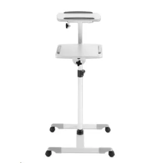 Cărucior pentru proiector/laptop MANHATTAN, gri și alb Cărucior pentru proiector/laptop MANHATTAN, gri și alb