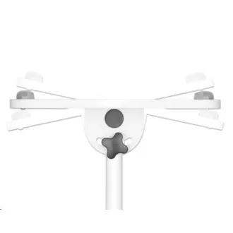 Cărucior pentru proiector/laptop MANHATTAN, gri și alb Cărucior pentru proiector/laptop MANHATTAN, gri și alb