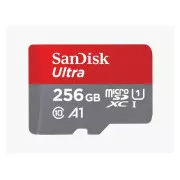 Card SanDisk MicroSDXC 256GB Ultra (150 MB/s, A1 Class 10 UHS-I)   adaptor