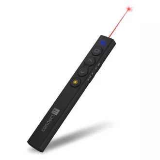 CONNECT IT pointer laser reîncărcabil, negru CONNECT IT pointer laser reîncărcabil, negru