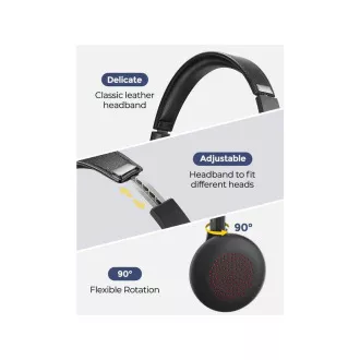 Căști de afaceri MPOW HC5 - căști fără fir, negru Căști de afaceri MPOW HC5 - căști fără fir, negru