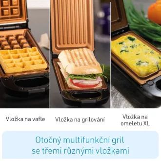Grătar multifuncțional Livington Flip Switch