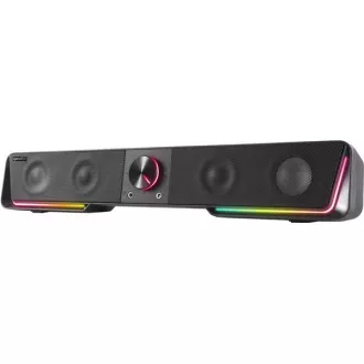Difuzoare SPEED LINK GRAVITY RGB Soundbar stereo, negru