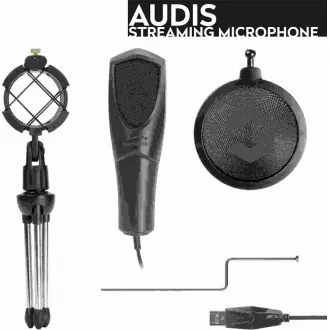 Microfon SPEED LINK Microfon Streaming AUDIS, negru