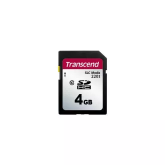 Cartela SD TRANSCEND 2GB SDC220I, mod SLC, Wide Temp.