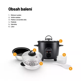 Lauben Rice Cooker 600BC - aparat de gătit orez Lauben Rice Cooker 600BC - aparat de gătit orez