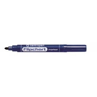 Marker Centropen 8550 pentru Flipchart vârf cilindric albastru 2,5 mm Marker Centropen 8550 pentru Flipchart vârf cilindric albastru 2,5 mm