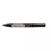 Marker Centropen 8550 pentru Flipchart vârf cilindric negru 2,5 mm