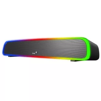 Difuzoare GENIUS USB SoundBar 200BT/ Bluetooth/ jack de 3,5"/ 4W/ RGB/ negru Difuzoare GENIUS USB SoundBar 200BT/ Bluetooth/ jack de 3,5"/ 4W/ RGB/ negru