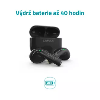 LAMAX Clips1 căști cu căști pentru ureche - negru
