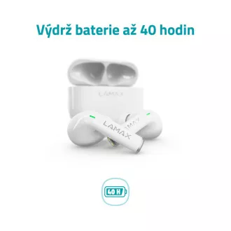 LAMAX Clips1 căști cu căști pentru ureche - alb