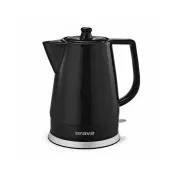 Fierbător electric Orava VK-3813 B, 1500 W, 1,5 l, ceramică, oprire automată, negru