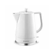 Fierbător electric Orava VK-3813 W, 1500 W, 1,5 l, ceramică, oprire automată, alb