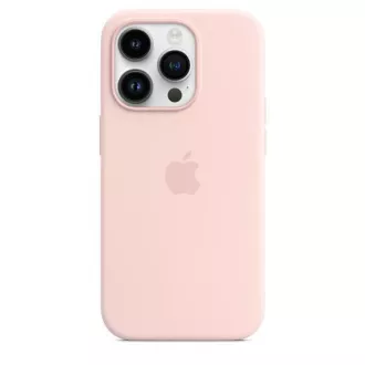 APPLE iPhone 14 Pro carcasă din silicon cu MagSafe - Chalk Pink APPLE iPhone 14 Pro carcasă din silicon cu MagSafe - Chalk Pink